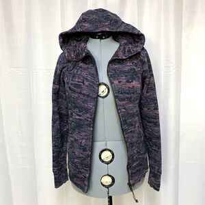 Lululemon Scuba Hoodie IV Rip Wave Purple Thunder Black